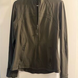 Lululemon Athletica Dark Green Define Jacket